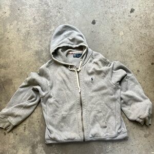 POLO Ralph Lauren Gray Casual Zip-Up Jacket